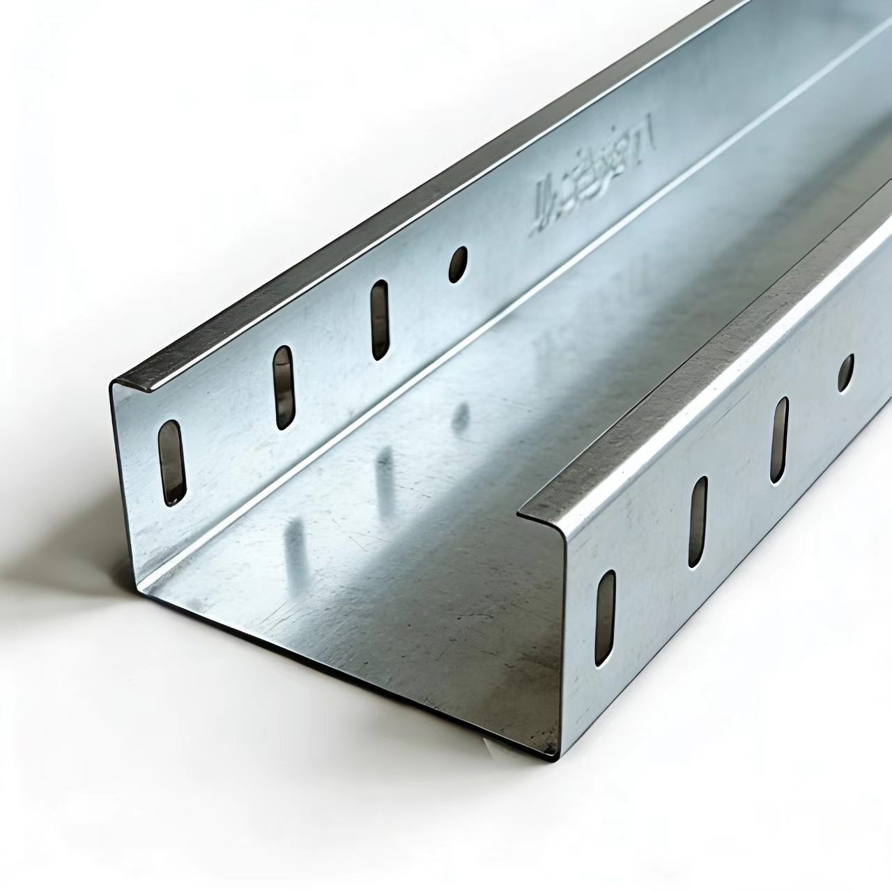 Hot-dip Galvanized Trough-type Cable Tray