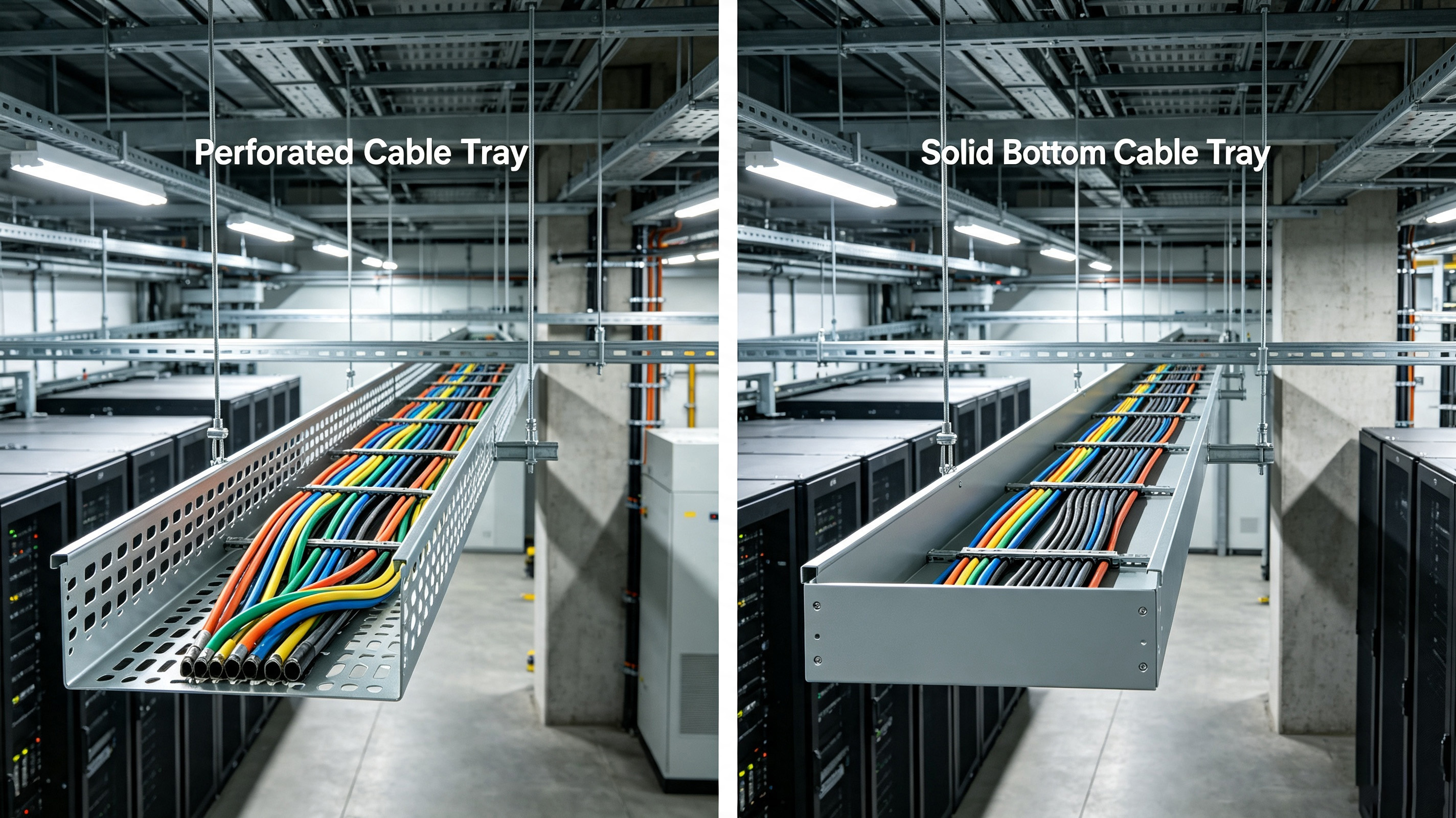 Perforated Cable Tray vs Solid Bottom Cable Tray: Which One Should You Choose?