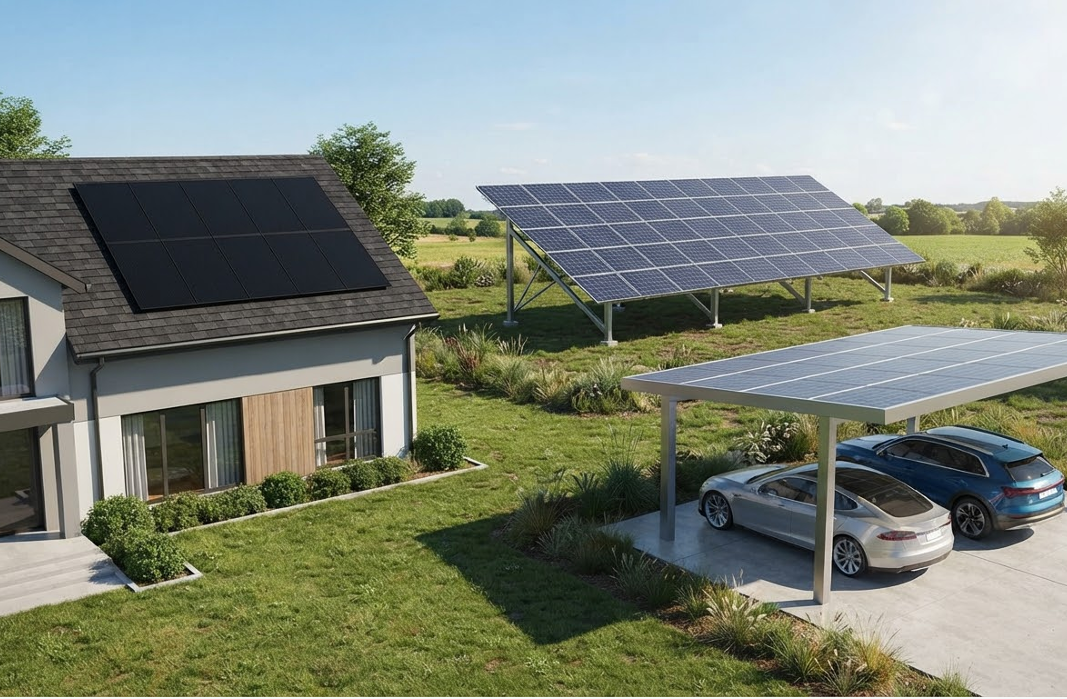 Ground Mount vs Rooftop vs Carport Solar Mounting: Which System Fits Your Project?