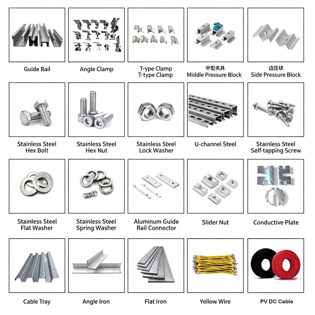 Trapezoidal Metal Roof Solar Mounting System