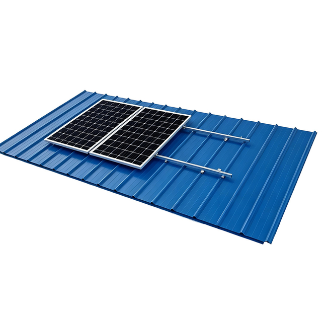 Trapezoidal Metal Roof Solar Mounting System