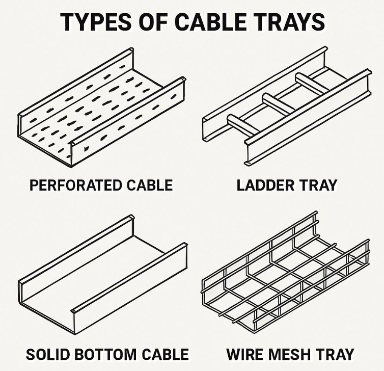 Perforated vs Ladder vs Solid Bottom Cable Tray: Which Should You Choose for Your Project?