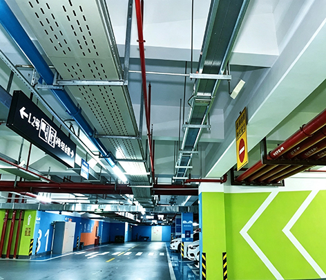 Cable Tray Installation at Shenzhen Universiade Center