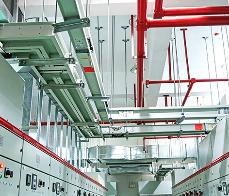 Cable Tray Installation at Dongguan Huangpu Hilton Hotel